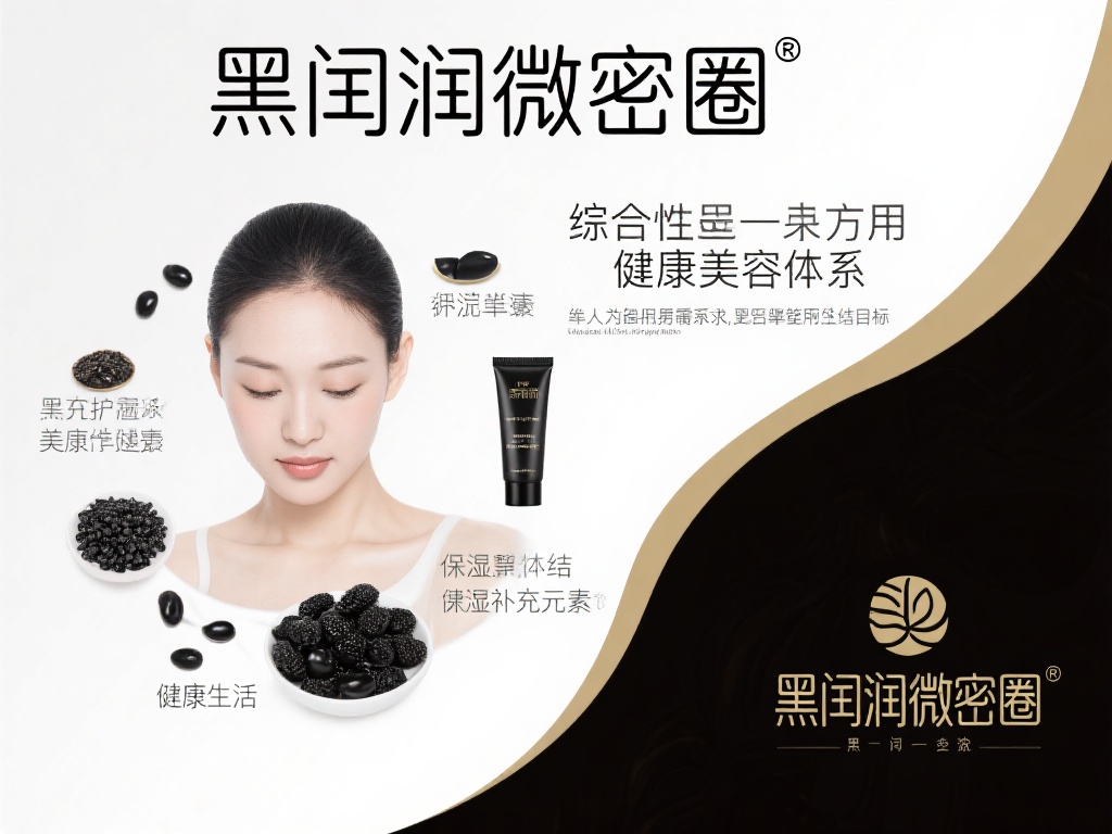 "黑闰润微密圈"是一种综合性的健康美容体